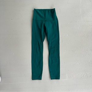 Lululemon Green high rise leggings